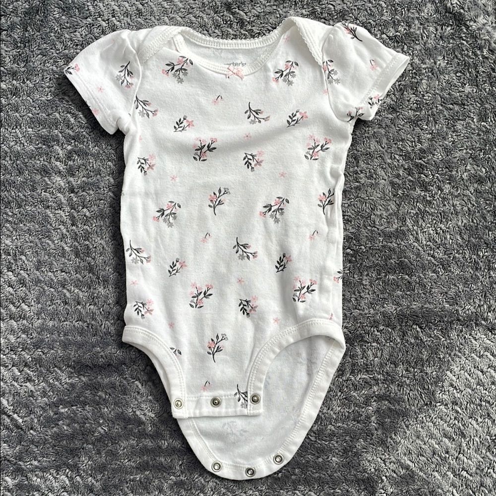 Carter's Gray and White Bodysuit Set for Babies - Picture 5 of 5